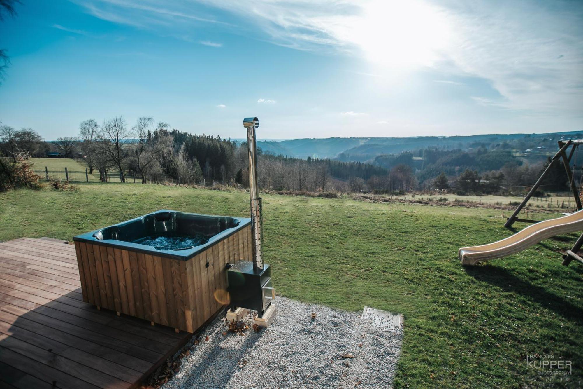 Le Noir Flohay 30 Pers - Malmedy, Vue, Wellness Villa Dış mekan fotoğraf