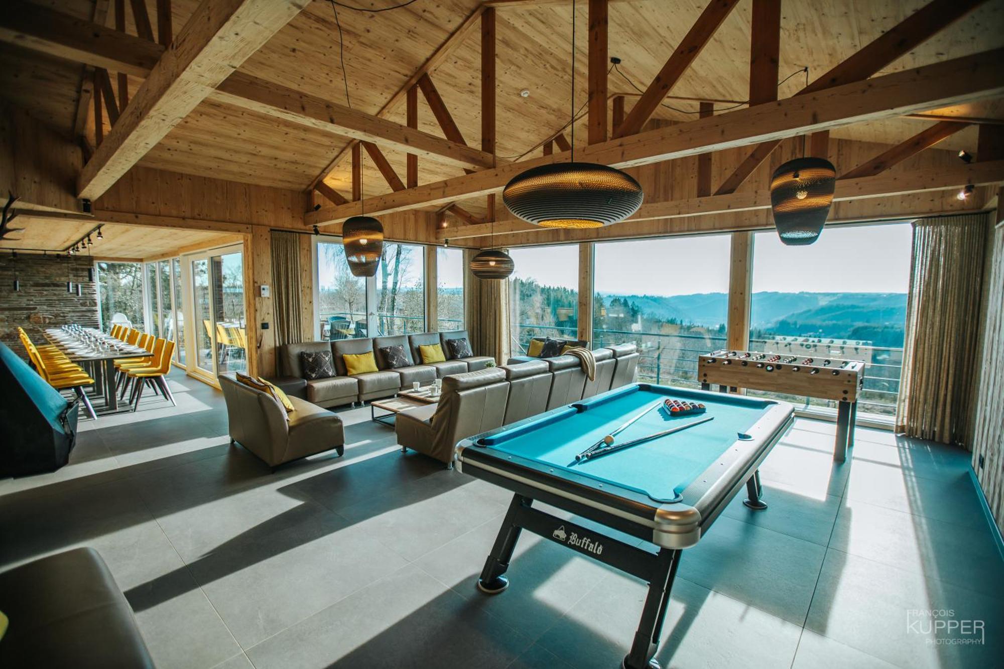 Le Noir Flohay 30 Pers - Malmedy, Vue, Wellness Villa Dış mekan fotoğraf