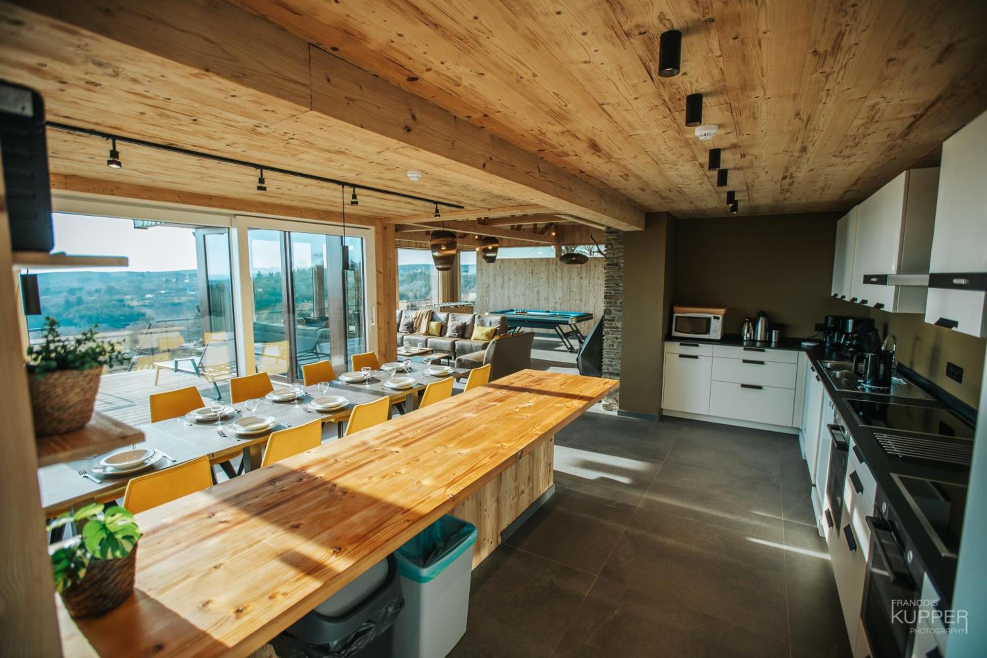 Le Noir Flohay 30 Pers - Malmedy, Vue, Wellness Villa Dış mekan fotoğraf