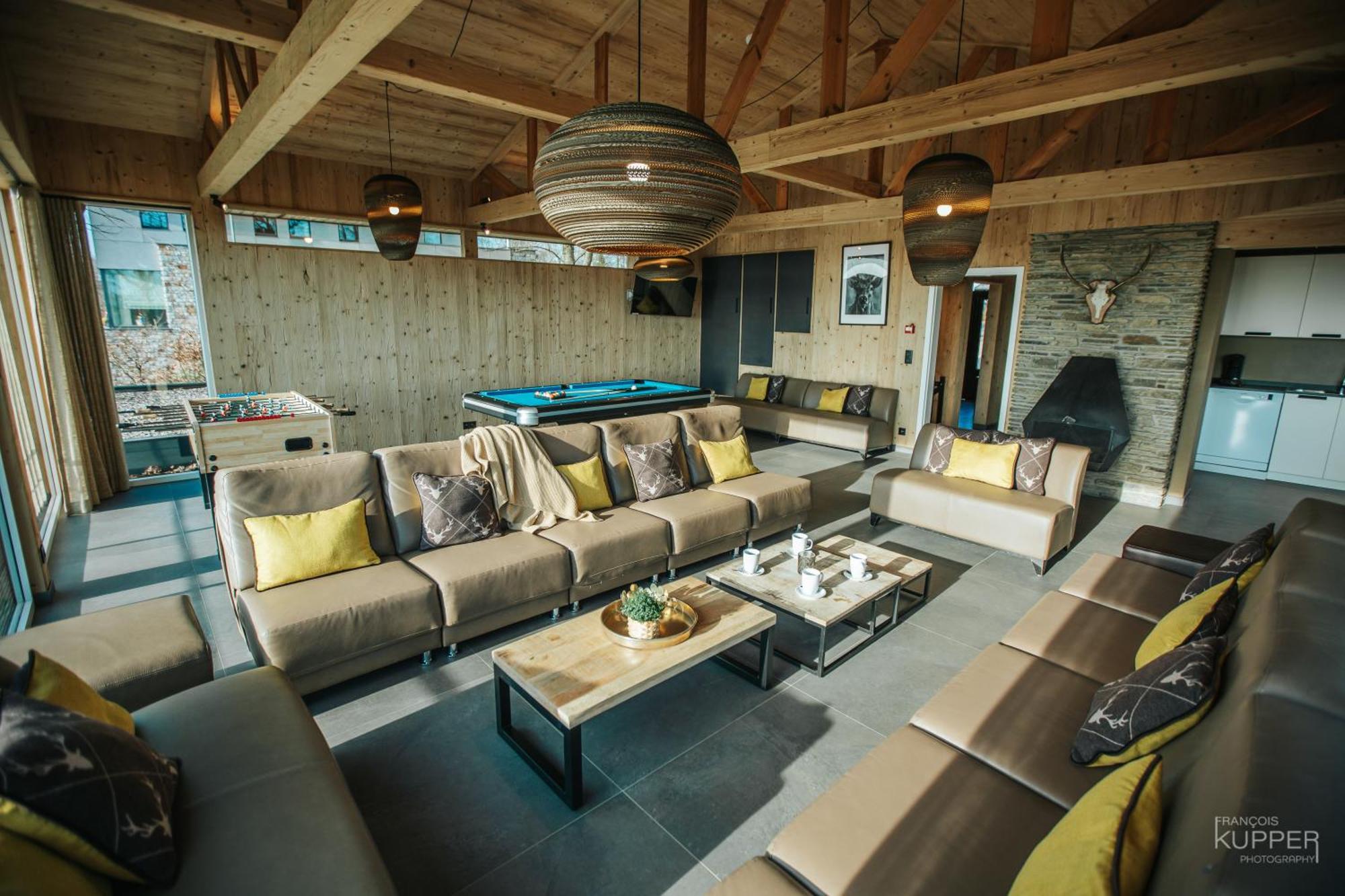 Le Noir Flohay 30 Pers - Malmedy, Vue, Wellness Villa Dış mekan fotoğraf