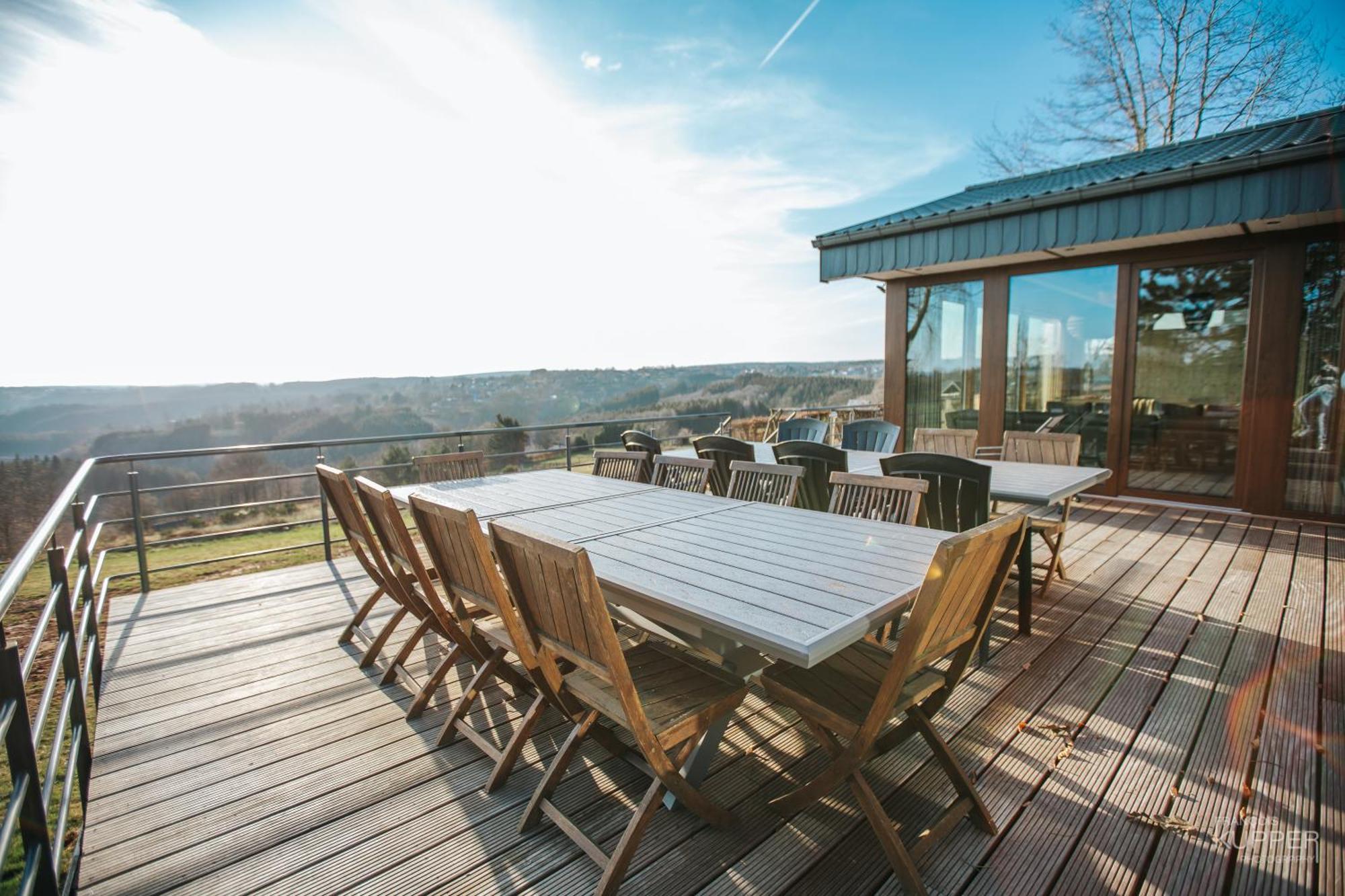 Le Noir Flohay 30 Pers - Malmedy, Vue, Wellness Villa Dış mekan fotoğraf